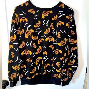 DISNEY STITCH BRAND WOMENS PUMPKIN SWEATSHIRT